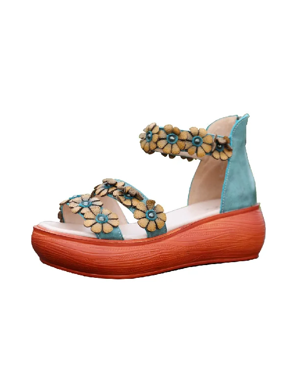 Sale Event, Prices Rock Handmade Leather Flower Summer Sandals