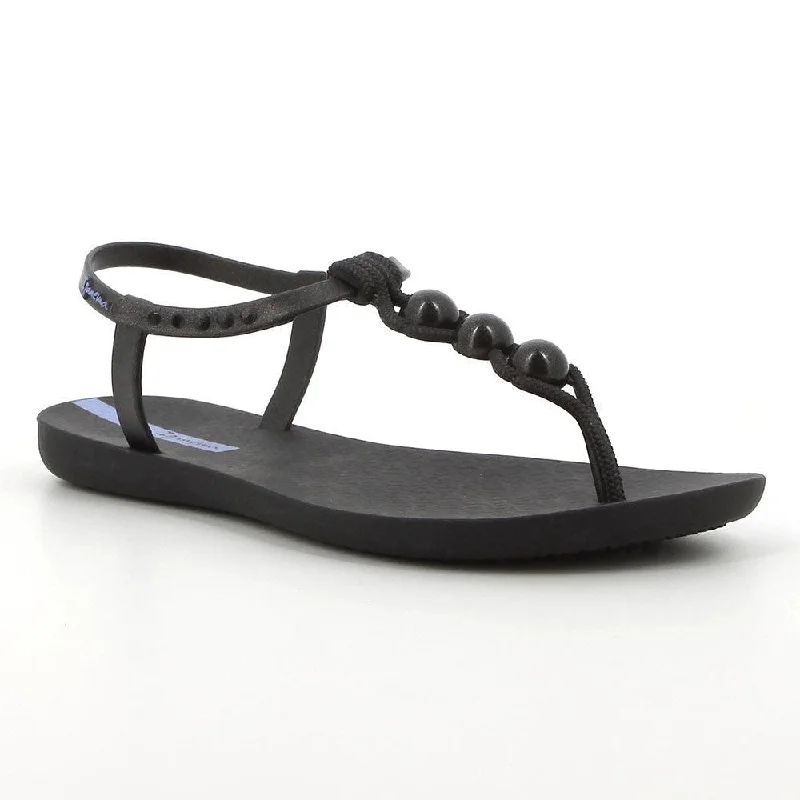 End Of Season Sale Ipanema Back-Strap Knotted Thong Sandals - Black