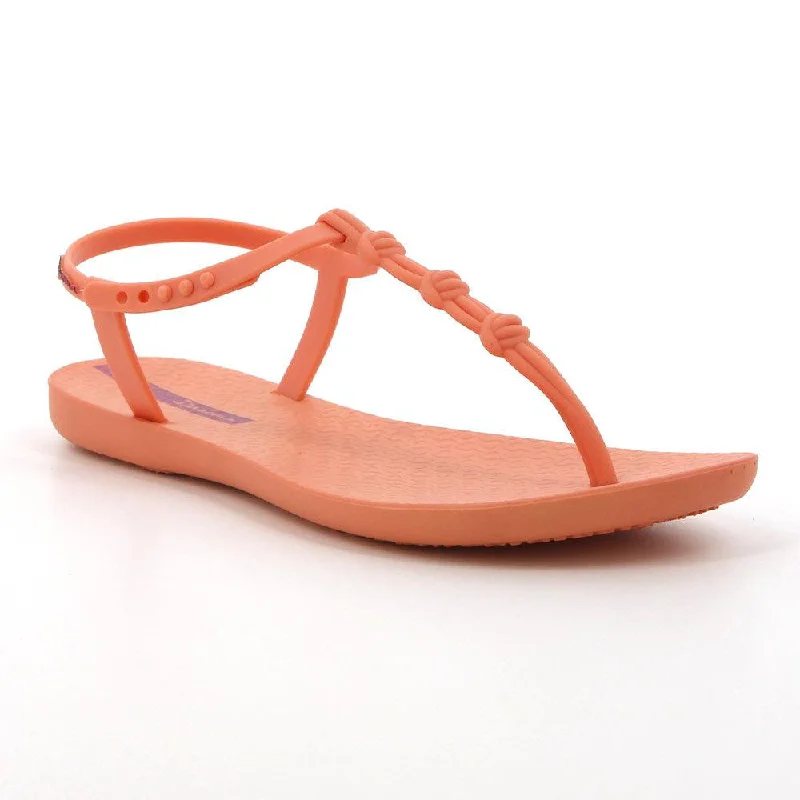 Walking Comfort Shoes Ipanema Dawn Knot Chic Sandals - Orange