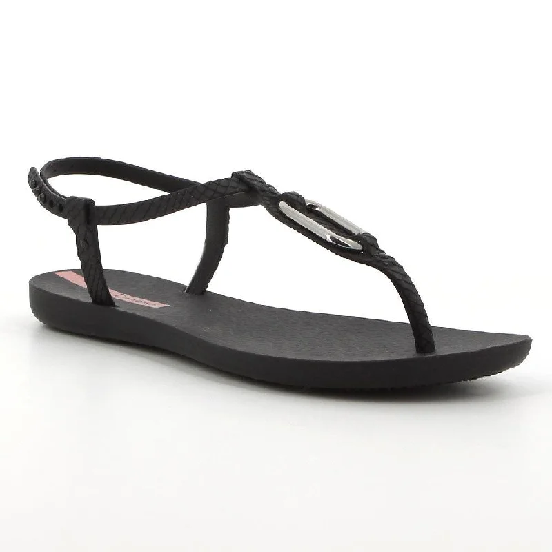 Everyday Shoes Promotion Ipanema Slingback Knotted Thong Sandals - Black