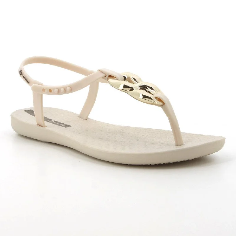 Day To Night Styles Ipanema Slingback Sandal With Trim  - Off White