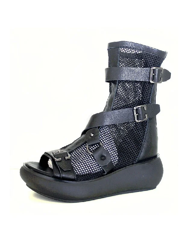 Fall Sale, Prices Drop Punk Style Handmade Leather Strap Summer Boots