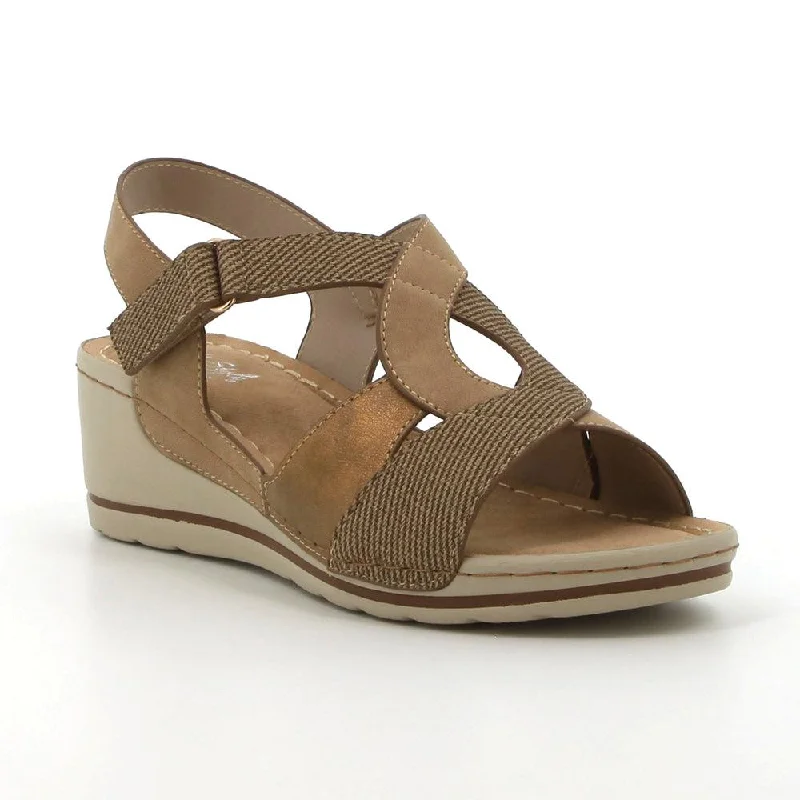 All-Season Shoes Deal Soft Style by Hush Puppies Lenny Sandal -  Camel