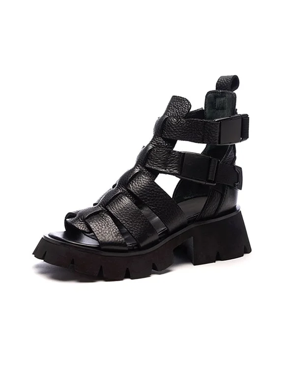 Streetwear-Inspired Footwear Summer New Thick-soled Womens Strap Sandals