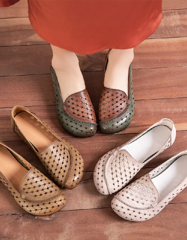 Exclusive Discount Summer Hollow Retro Comfortable Flats